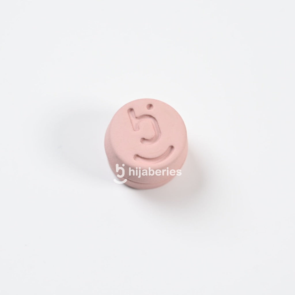 Hijaberies - Pin Magnet Signature (Aksesoris Hijab Bahan Stainless Steel Ukuran 11mm)