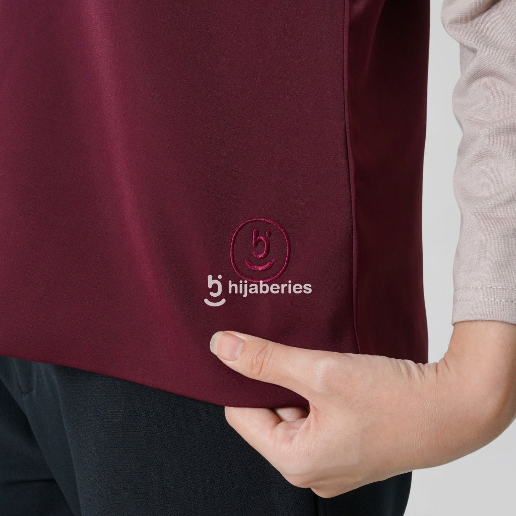 Hijaberies - Basic Vest (Vest Wanita Bahan Basic Polyester)