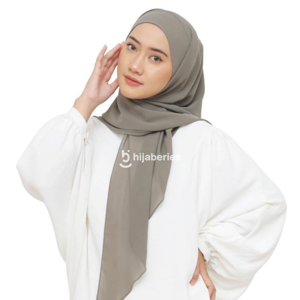 Hijaberies - Olivia Square Instan | Hijab Segiempat Instan Bandana Oval Malay