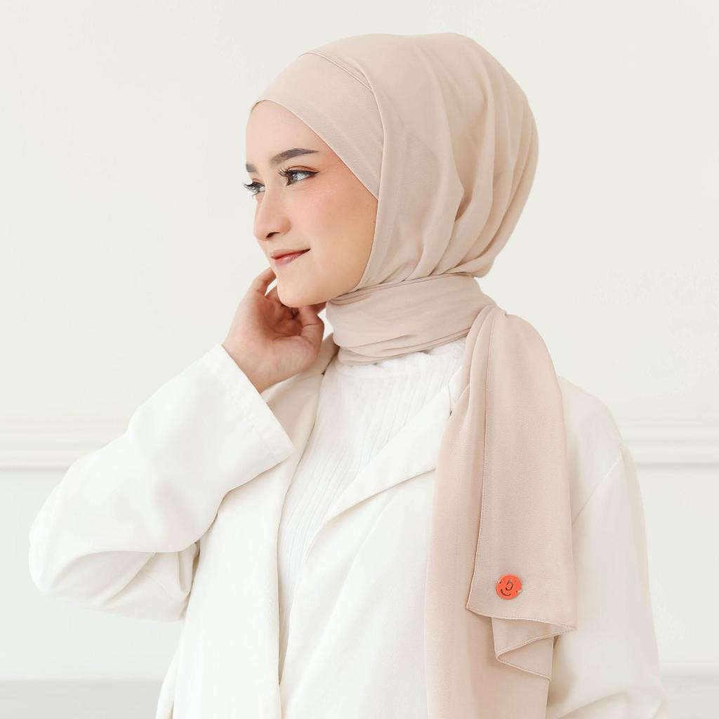Hijaberies - Jiran Pashmina Instan Tali Malay Looks