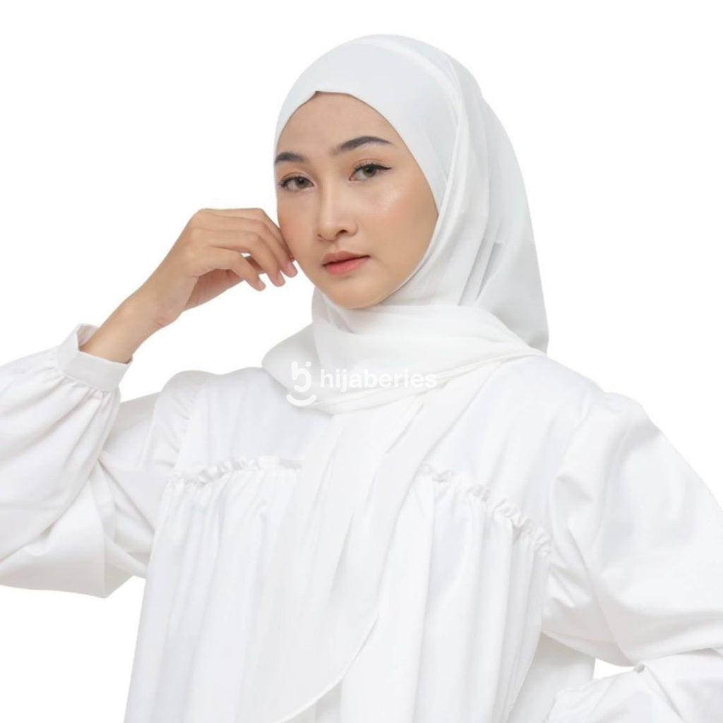 Hijaberies - Olivia Square Instan | Hijab Segiempat Instan Bandana Oval Malay