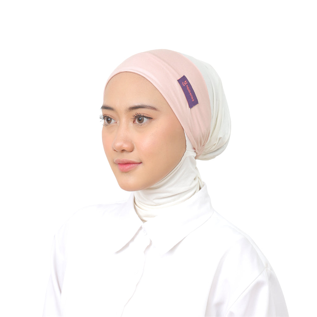 Hijaberies -  Inner Hijab Bandana (Ciput Model Head Band Ringan dan Anti Pusing)