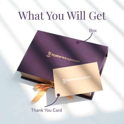 Gift Set - Hard Box Exclusive & Greeting Card