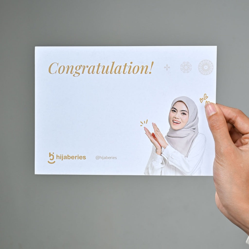 Gift Set - Hard Box Exclusive & Greeting Card