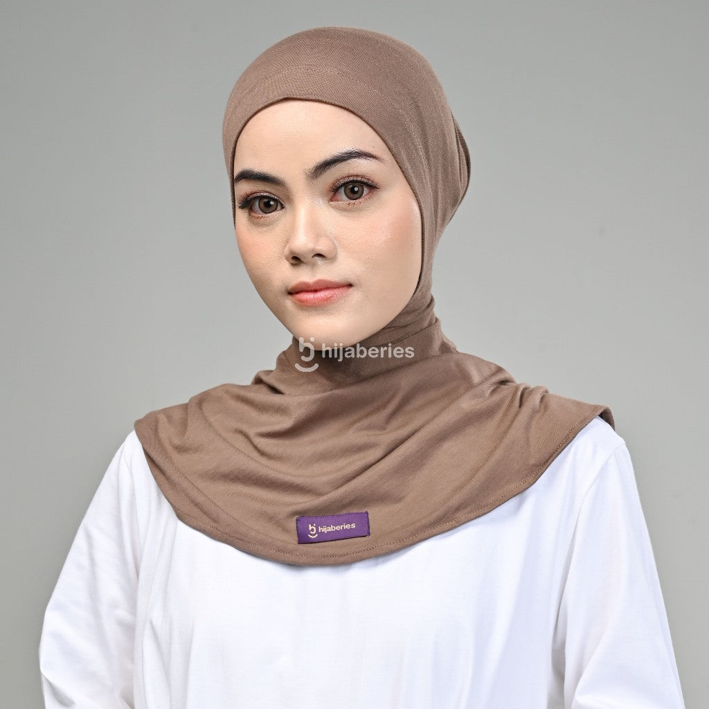 Hijaberies - Inner Hijab Ninja Button (Ciput Model Ninja Bahan Cotton Rayon)
