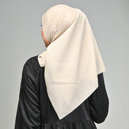 Hijaberies - Jacquard Scarf Mono 1 & 2 (Hijab Segiempat Tenun Jacquard Original with Box)