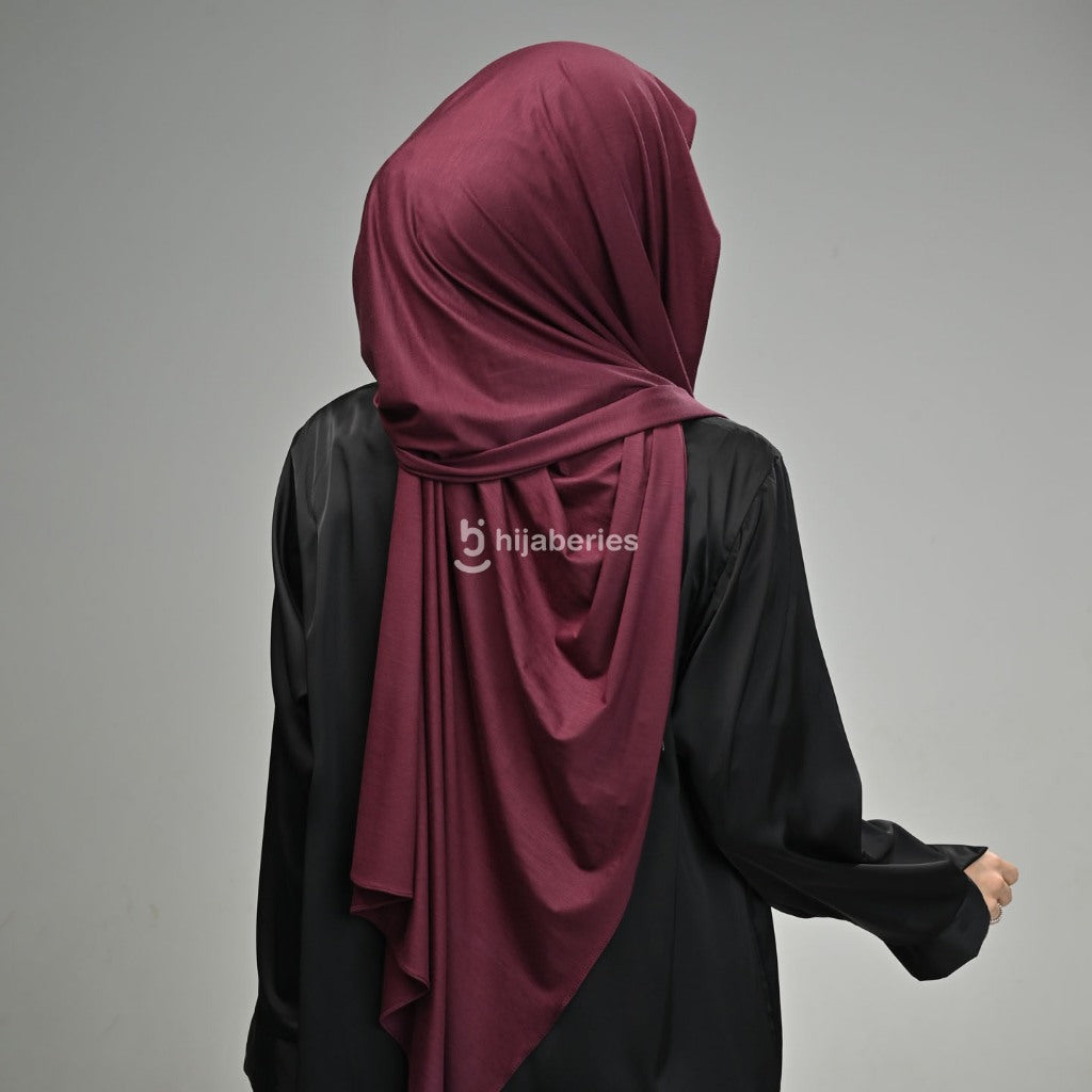 Hijaberies Kesa Pashmina Kaos (Pashmina bahan Rayon Spandex dan Tencel Modal)