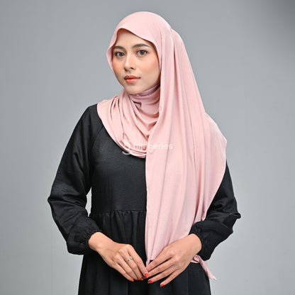 Hijaberies Kesa Pashmina Kaos (Pashmina bahan Rayon Spandex dan Tencel Modal)