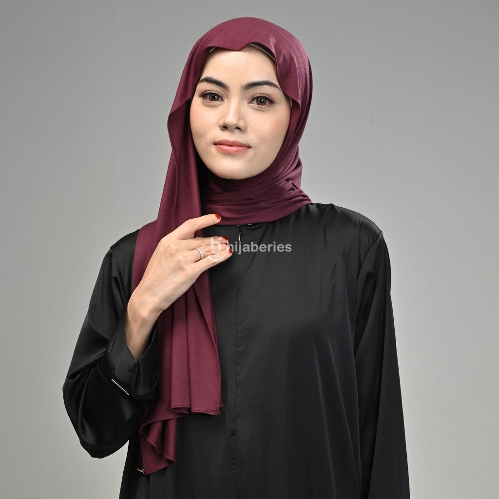 Hijaberies Kesa Pashmina Kaos (Pashmina bahan Rayon Spandex dan Tencel Modal)