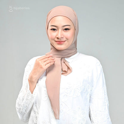 Hijaberies - Nussa Square Inner (Hijab 2in1 Segiempat Inner Instan 2 Layer)