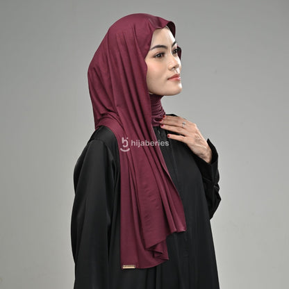 Hijaberies Kesa Pashmina Kaos (Pashmina bahan Rayon Spandex dan Tencel Modal)