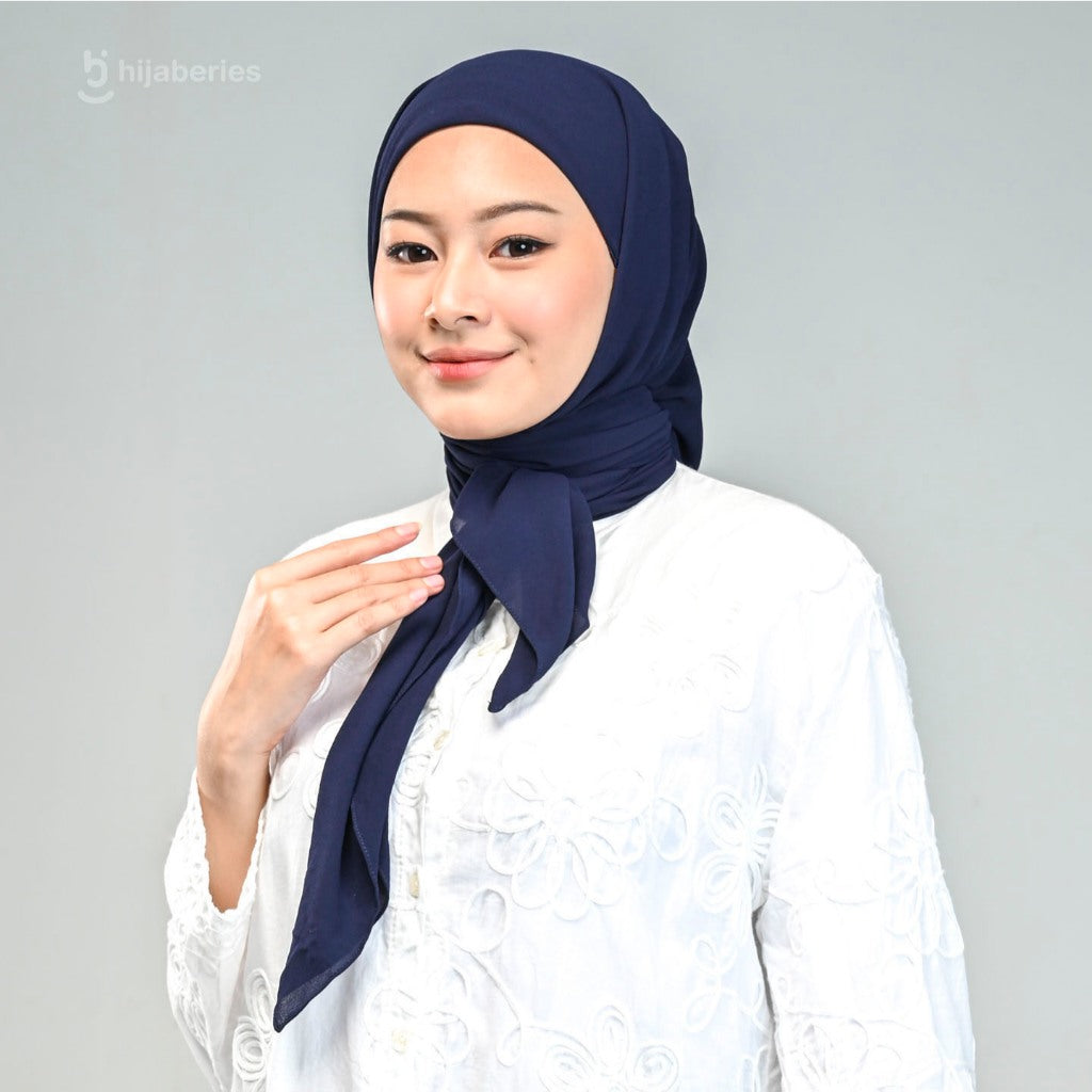 Hijaberies - Nussa Square Inner (Hijab 2in1 Segiempat Inner Instan 2 Layer)