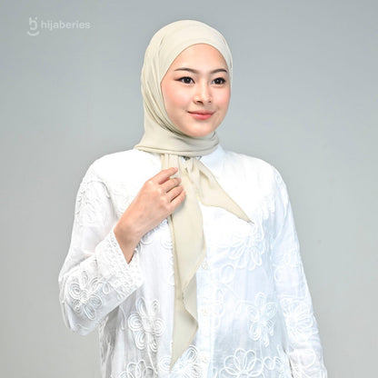 Hijaberies - Olivia Square Instan | Hijab Segiempat Instan Bandana Oval Malay