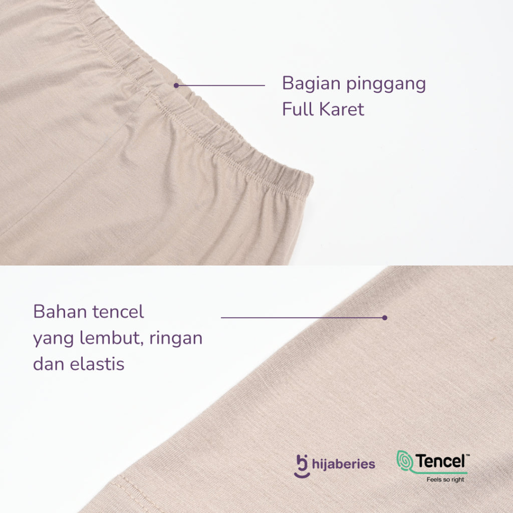Hijaberies - Legging Tencel Reguler & Plus Size (Legging Spandex Micro Modal Tencel)