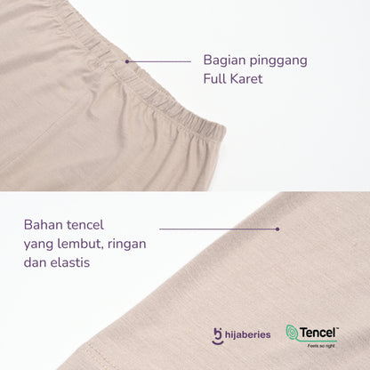 Hijaberies - Legging Tencel Reguler & Plus Size (Legging Spandex Micro Modal Tencel)