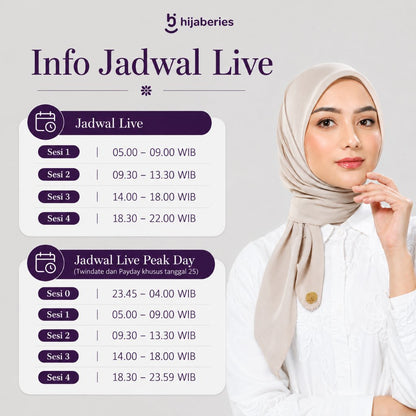 Hijaberies - Aire Gradient Pashmina (Soft Knit Pashmina Motif)