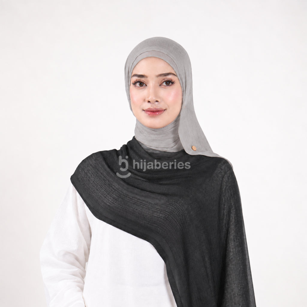 Hijaberies - Pashmina Festive Collection (Hijab Pashmina Premium Elegan dan Flowy untuk Kondangan, Lebaran & Acara Spesial)