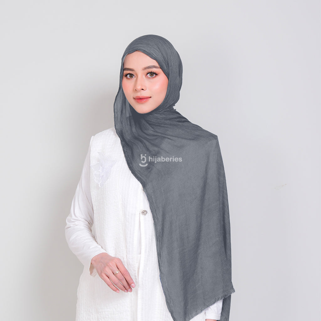 Hijaberies - Luxes Pashmina (Shiny Textured Pashmina)