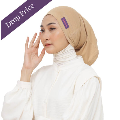 Hijaberies - Inner Long Headband (Ciput Bandana Full Cover area Rambut)