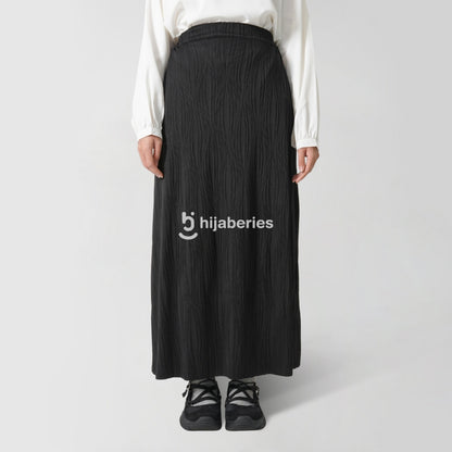 Hijaberies - Skirt Jacquard Knit (Rok Wanita Bahan Knit Jacquard Polyester)