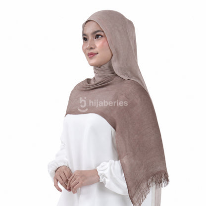 Hijaberies - Sana Knit Airflow Pashmina (Pashmina Motif Knit Airflow Anti Gerah)