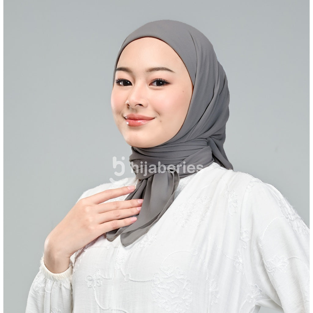Hijaberies - Nussa Square Inner (Hijab 2in1 Segiempat Inner Instan 2 Layer)