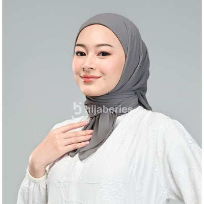 Hijaberies - Nussa Square Inner (Hijab 2in1 Segiempat Inner Instan 2 Layer)