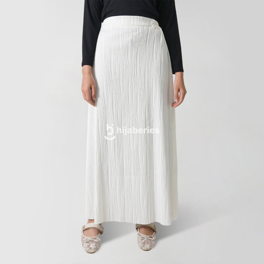 Hijaberies - Skirt Jacquard Knit (Rok Wanita Bahan Knit Jacquard Polyester)