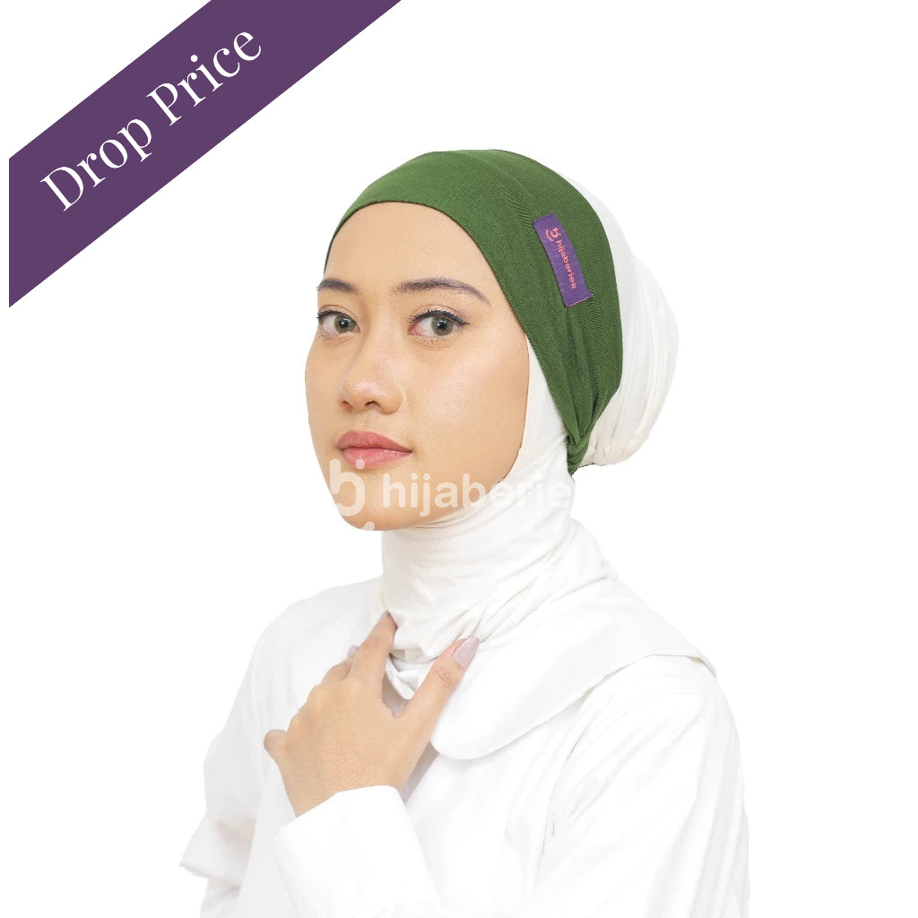 Hijaberies -  Inner Hijab Bandana (Ciput Model Head Band Ringan dan Anti Pusing)