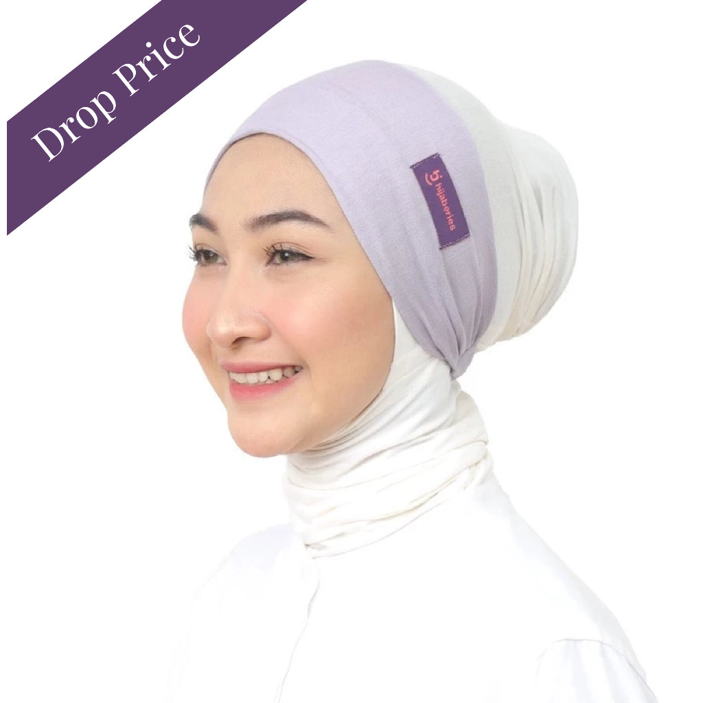 Hijaberies -  Inner Hijab Bandana (Ciput Model Head Band Ringan dan Anti Pusing)