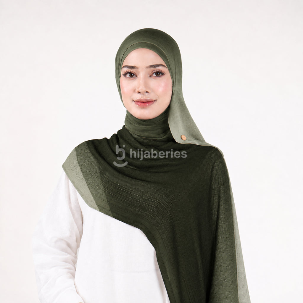 Hijaberies - Pashmina Festive Collection (Hijab Pashmina Premium Elegan dan Flowy untuk Kondangan, Lebaran & Acara Spesial)