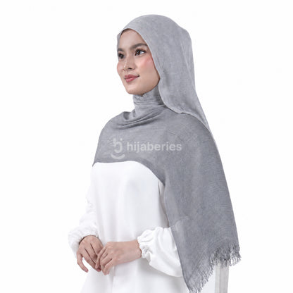 Hijaberies - Sana Knit Airflow Pashmina (Pashmina Motif Knit Airflow Anti Gerah)