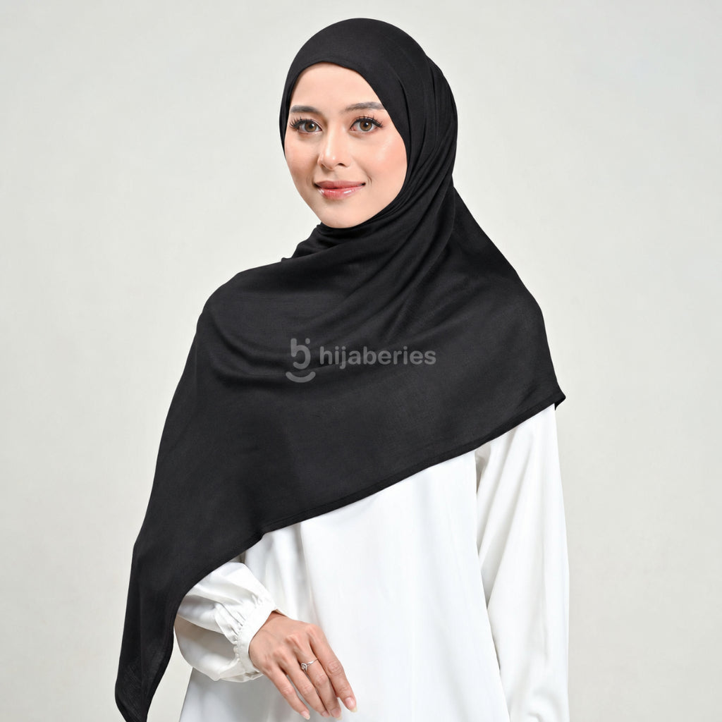 Hijaberies - Viscose Modal Double Stitch Pashmina