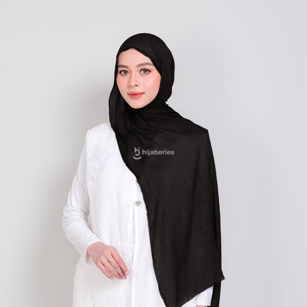 Hijaberies - Luxes Pashmina (Shiny Textured Pashmina)