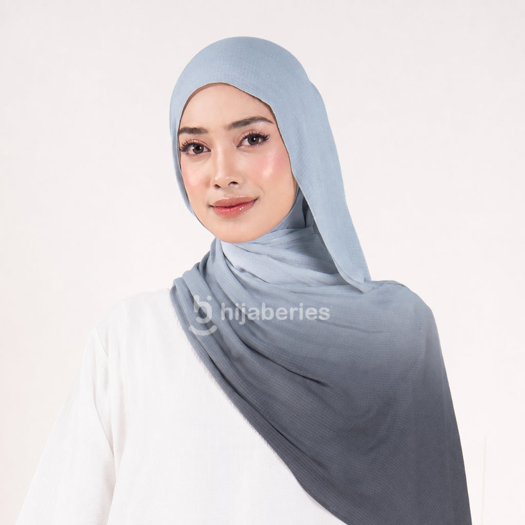Hijaberies - Aire Gradient Pashmina (Soft Knit Pashmina Motif)