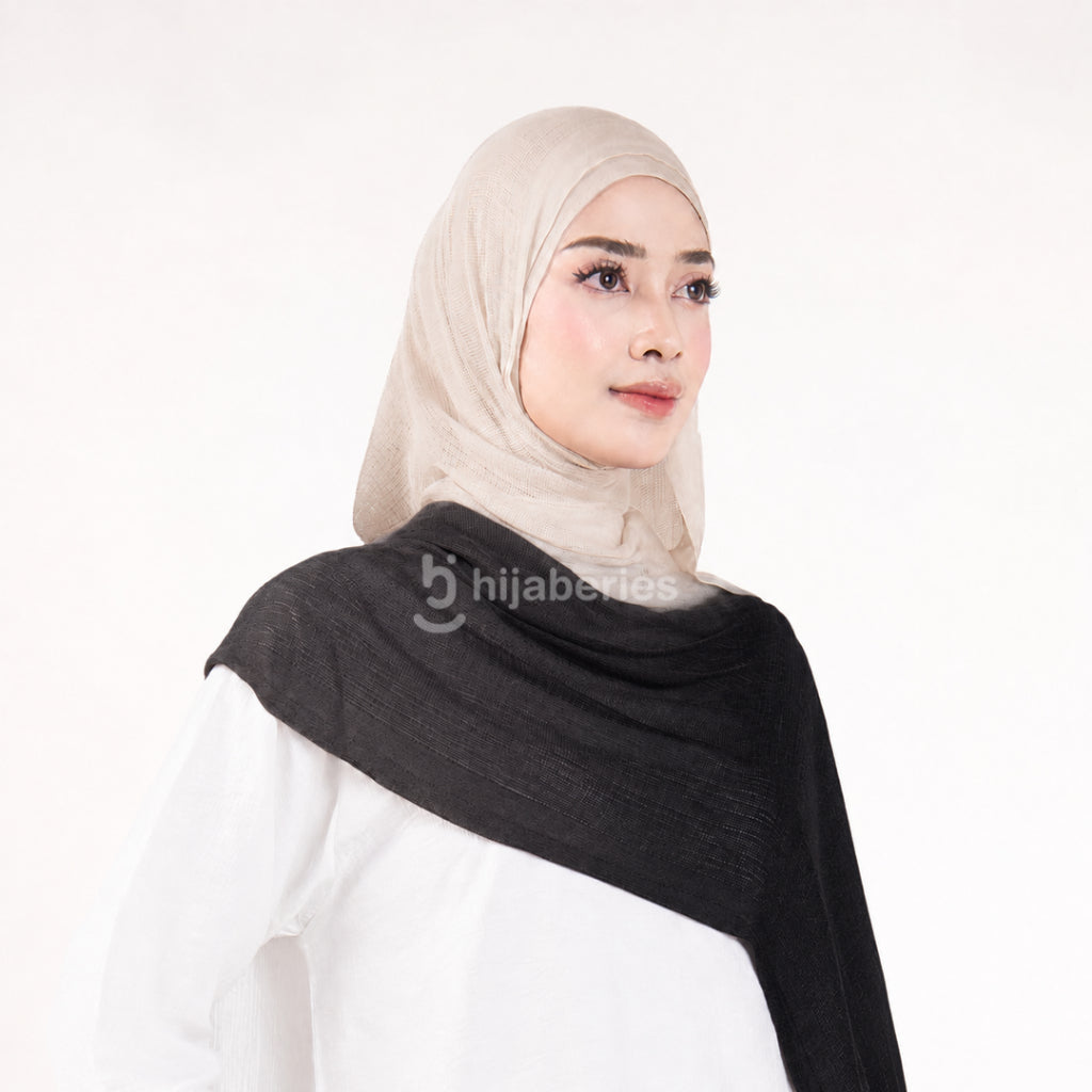 Hijaberies - Pashmina Festive Collection (Hijab Pashmina Premium Elegan dan Flowy untuk Kondangan, Lebaran & Acara Spesial)