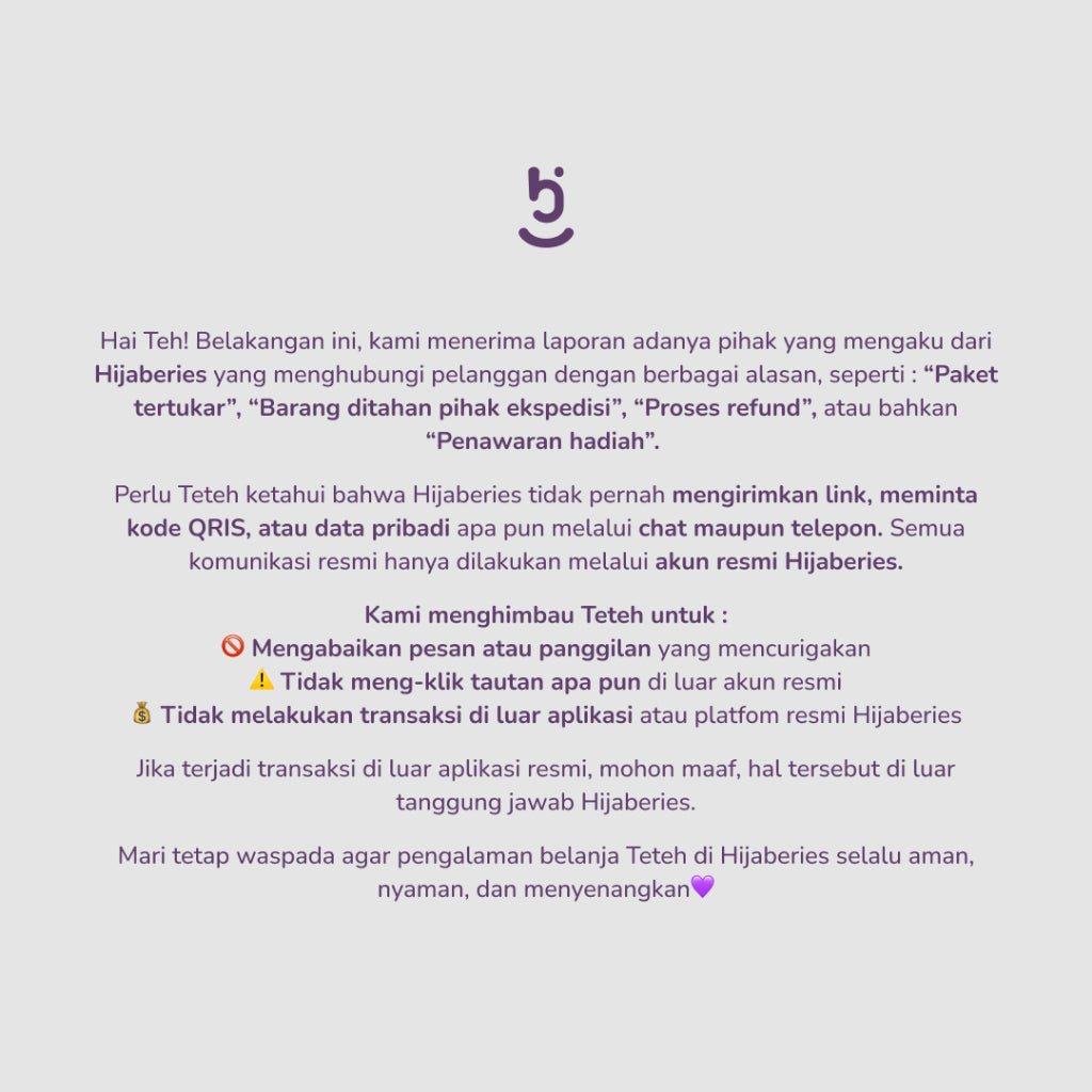 Hijaberies - Pashmina Viscose Bamboo (Pashmina Flowy Tidak Numpuk di Leher)
