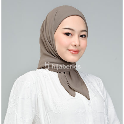 Hijaberies - Nussa Square Inner (Hijab 2in1 Segiempat Inner Instan 2 Layer)