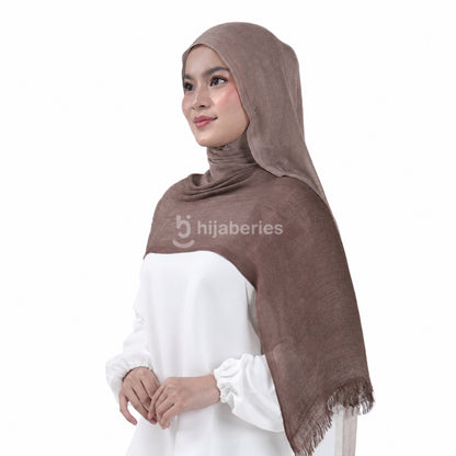 Hijaberies - Sana Knit Airflow Pashmina (Pashmina Motif Knit Airflow Anti Gerah)