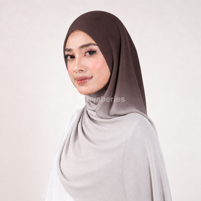 Hijaberies - Aire Gradient Pashmina (Soft Knit Pashmina Motif)
