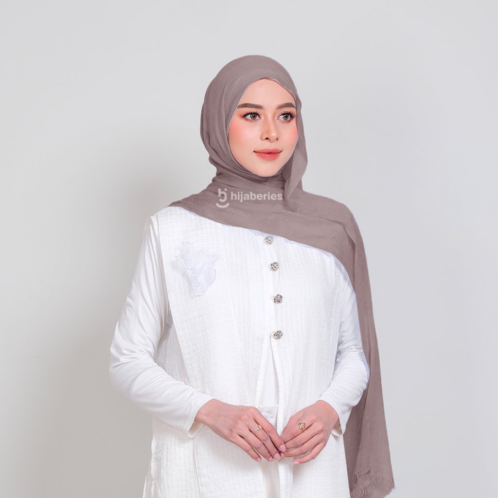 Hijaberies - Luxes Pashmina (Shiny Textured Pashmina)