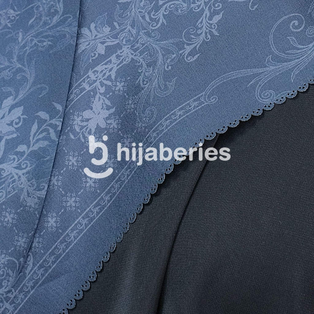 Hijaberies - Atalia Digital Pouch (Hijab Motif Segiempat Ukuran 110x110 cm)