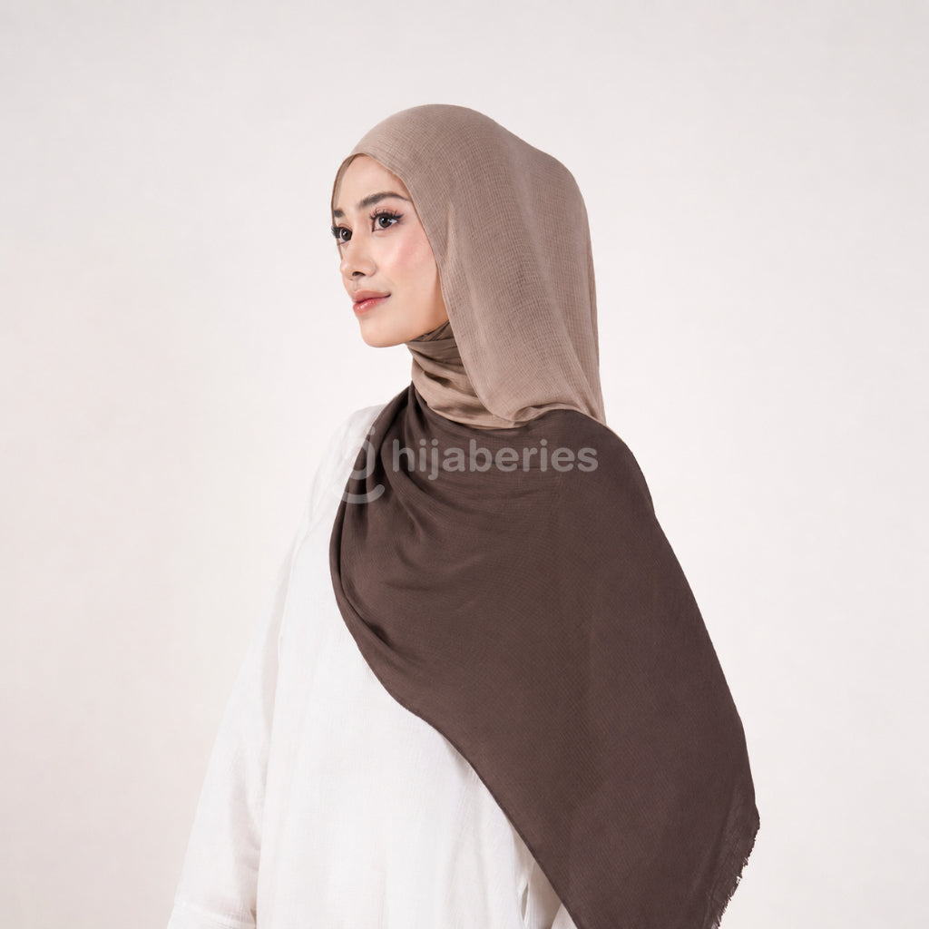 Hijaberies - Aire Gradient Pashmina (Soft Knit Pashmina Motif)