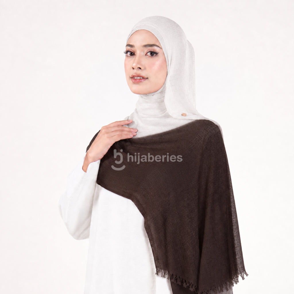 Hijaberies - Pashmina Festive Collection (Hijab Pashmina Premium Elegan dan Flowy untuk Kondangan, Lebaran & Acara Spesial)
