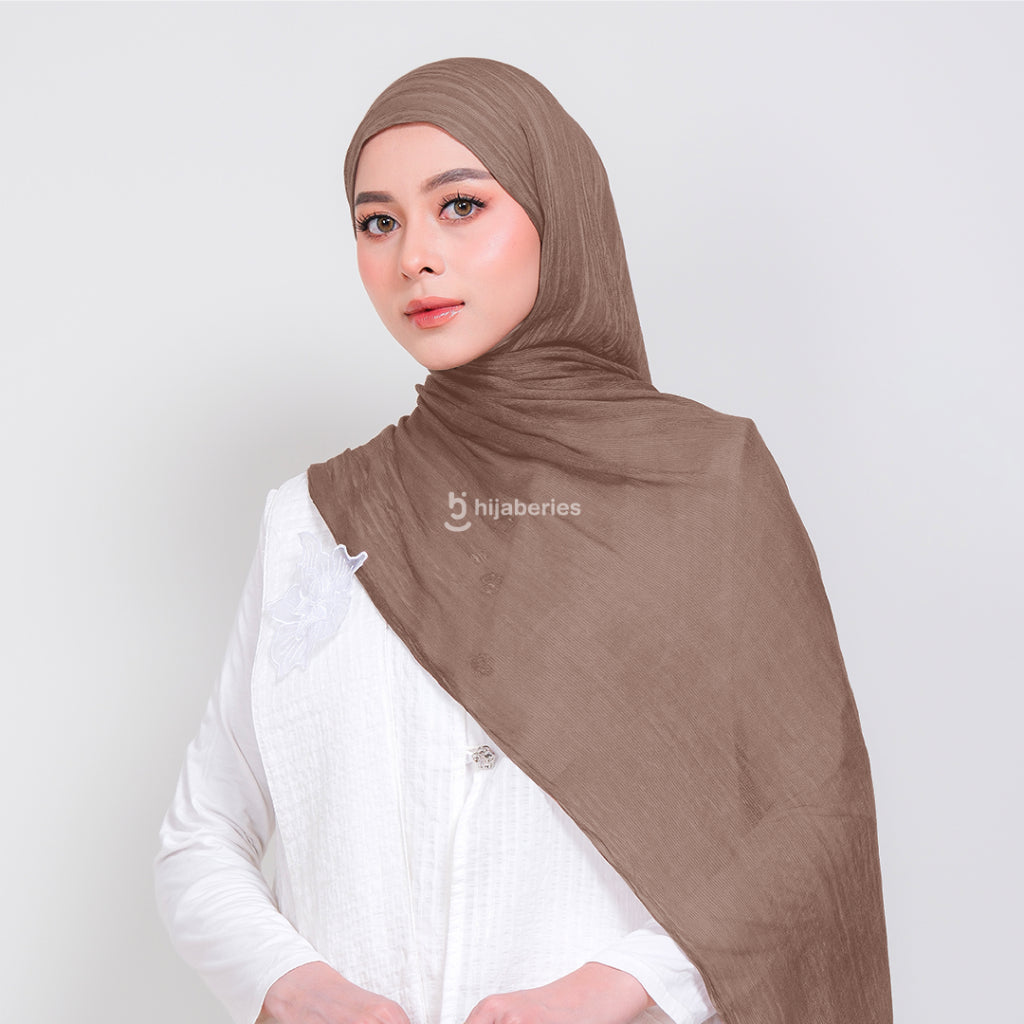 Hijaberies - Luxes Pashmina (Shiny Textured Pashmina)