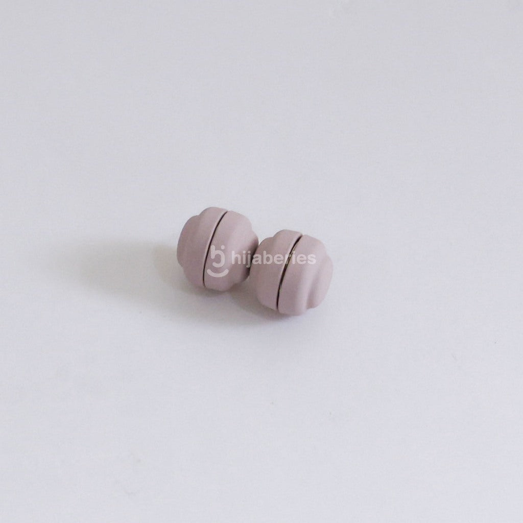 Hijaberies - Pin Magnet Hijab Doff (Aksesoris Bahan Stainless Steel Ukuran 13mm)