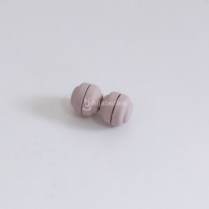 Hijaberies - Pin Magnet Hijab Doff (Aksesoris Bahan Stainless Steel Ukuran 13mm)