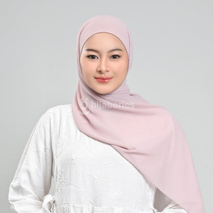Hijaberies - Malaka Pashmina 2in1 Inner (Hijab Pashmina Instan dengan Fitur Inner)