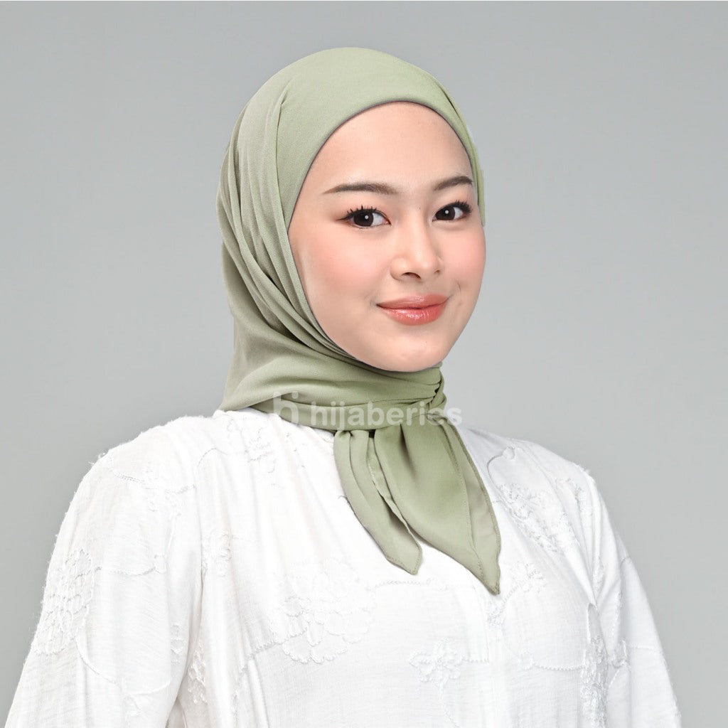 Hijaberies - Nussa Square Inner (Hijab 2in1 Segiempat Inner Instan 2 Layer)