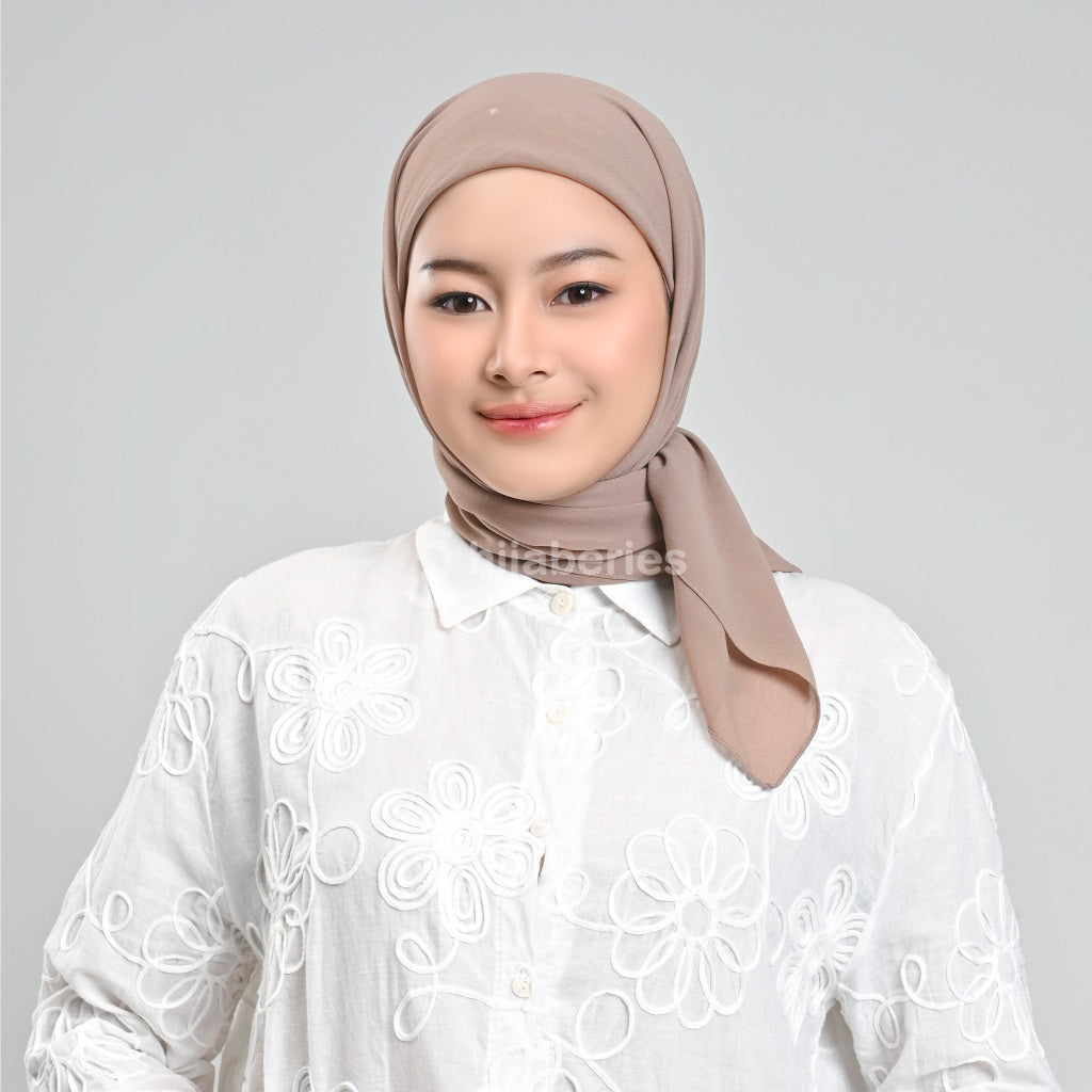 Hijaberies - Nussa Square Inner (Hijab 2in1 Segiempat Inner Instan 2 Layer)